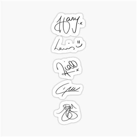 One Direction Stickers | Redbubble