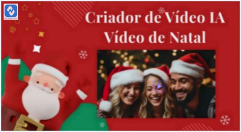 Ia Criador De V Deo De Natal Encanta O Natal De Forma Personalizada