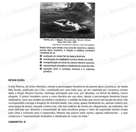 Enem 2021 1º Dia Caderno Azul Bernoulli Resolve