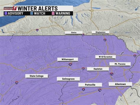 Nws Issues Winter Advisory Snow Expected To Fall 2822 News