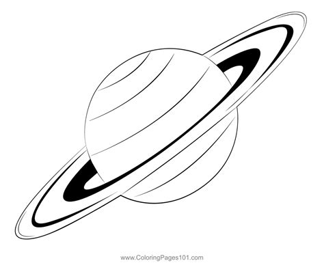 Printable Saturn Coloring Sheet Planet Coloring Pages Coloring Porn