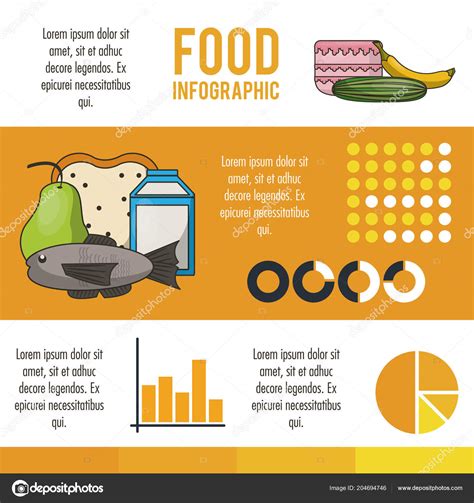 Nutrition and food infographic Stock Vector Image by ©jemastock #204694746