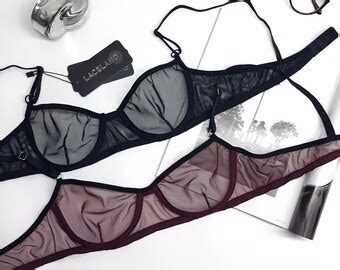 Black Lingerie Set Womens Lingerie Set Lace Lingerie Set Sexy Lingerie Set See Through Lingerie