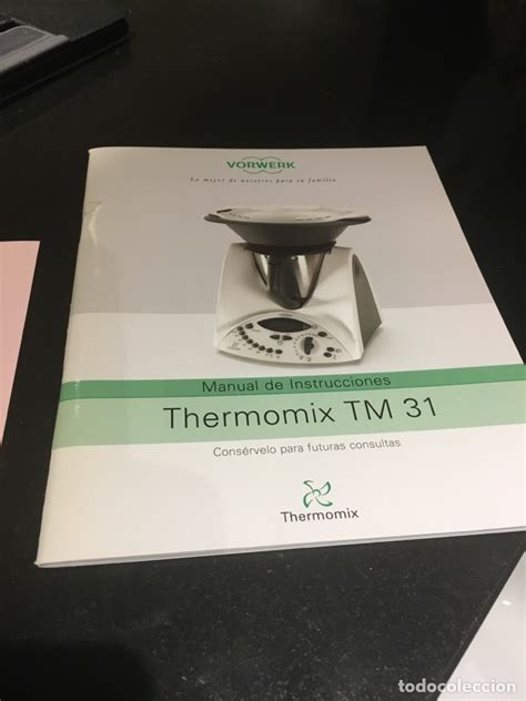 Manual De Instrucciones Thermomix Tm Vorwer Vendido En Venta