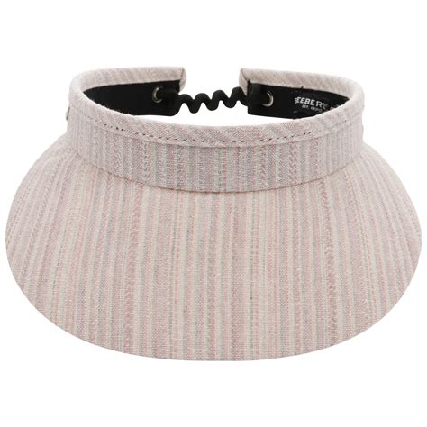 Fine Stripes Visor By Seeberger Shop Hats Beanies Caps Online