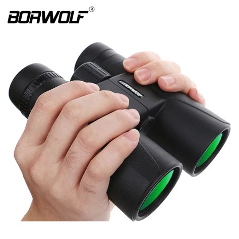 Borwolf Militar Hd 10x42 Bin Culos Telesc Pio Profissional Ca A De