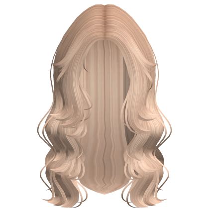 Summer Vacation Beach Wavy Hair In Blonde Roblox