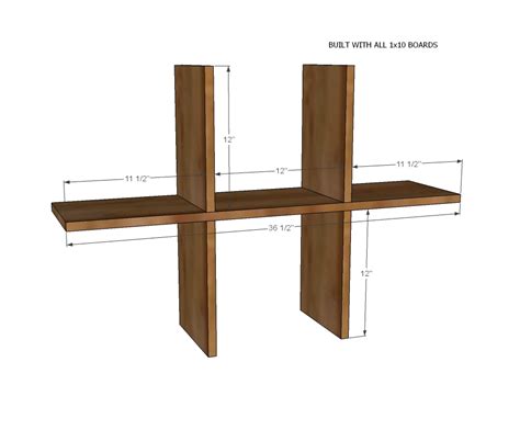 Wall Cubby Crate Shelves Ana White