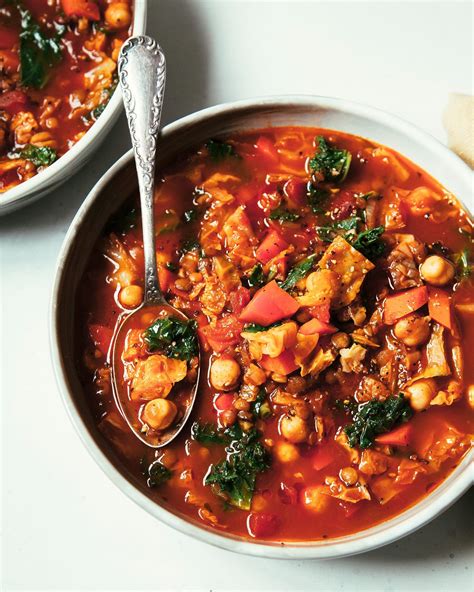 Smoky Chickpea Cabbage And Lentil Stew With Kale The First Mess