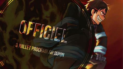 Officiel Trailer Pour Fire Force Youtube