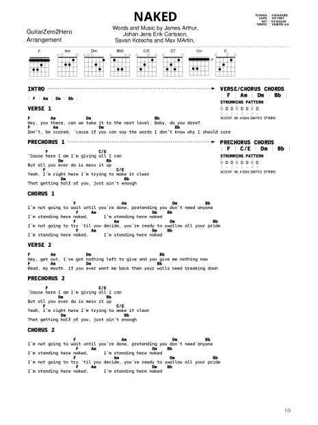 Electric Guitar Blog Printable Guitar Chord Chart Hot Sex Picture