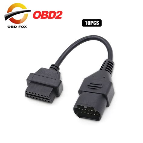 Pcs Lot For Mazda Pin Pin Male To Obd Obd Obdii Dlc Pin