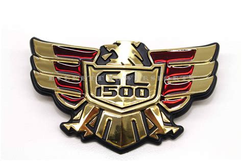 New Genuine Honda Side Cover Emblem Set Gl Goldwing Oem