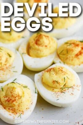 Classic Deviled Eggs Recipe Spend With Pennies