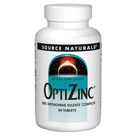 Optizinc By Source Naturals Energetic Nutrition