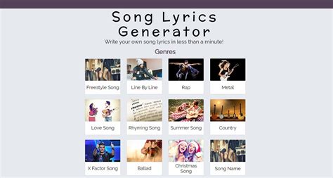 10 Best Free Song Lyrics Generators for Songwriters - MiniTool MovieMaker