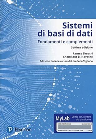 Amazon It Sistemi Di Basi Di Dati Fondamenti E Complementi Ediz