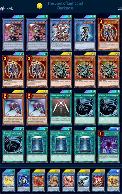 Black Luster Soldier Deck From Chronorx Duel Links Meta