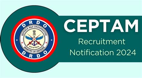 Drdo Ceptam Recruitment Notification Out Check Vacancy Eligibility