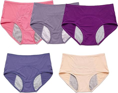 REUset Culotte Anti Fuite Urinaire Femme Lavable 5 Pièces Slip Anti