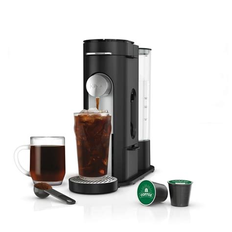 Ninja Pb040 Pods And Grounds Single Serve Coffee Maker K Cup Pod Compatible 56 Oz Reservoir 6