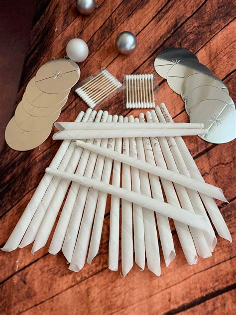 20 Ear Wax Removal Beeswax Ear Candles Ear Candle Set White Mint