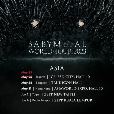 BABYMETAL WORLD TOUR 2023 IN JAKARTA ICE Indonesia