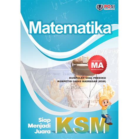 Jual Buku KSM Matematika Terintegrasi MA POSI Edisi Khusus Kompetisi