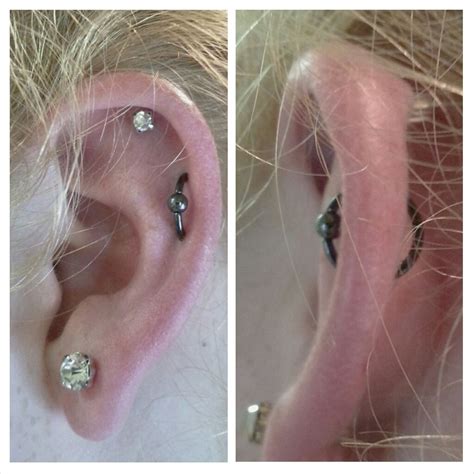 Fresh Helix Orbital With A Niobium Captive Bead Ring From Anatometal