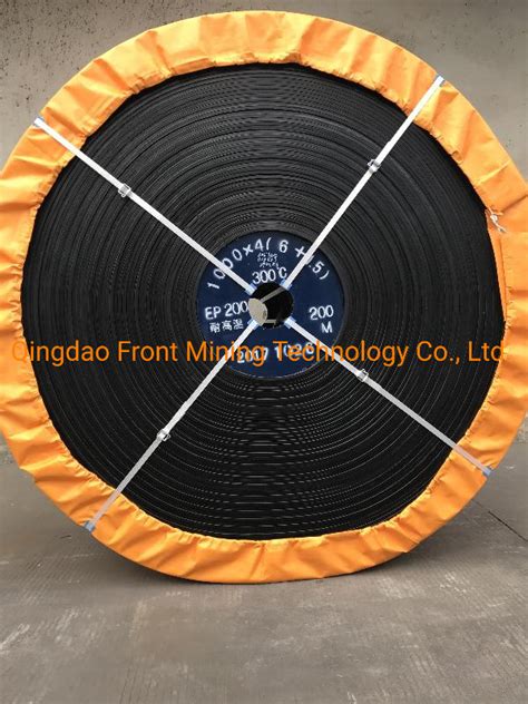 Above Ground DIN K Fire Resistant Industrial Rubber Conveyor Belt