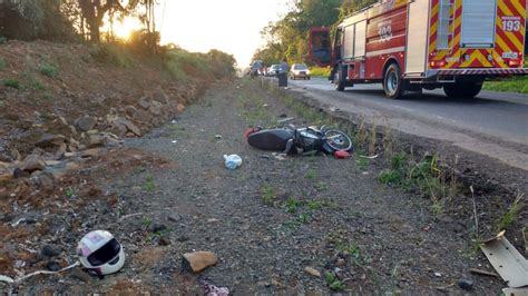 Acidente Deixa Motociclista Gravemente Ferido No Oeste De Sc R Dio