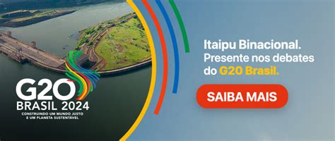 ITAIPU BINACIONAL Líder mundial na geração de energia limpa e renovável