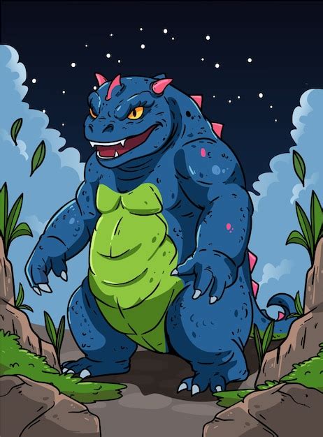 Vectores E Ilustraciones De Godzilla Dibujo Para Descargar Gratis Freepik