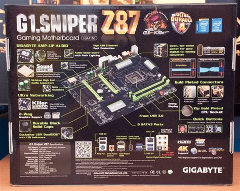 Gigabyte G1 Sniper Z87 LGA 1150 Motherboard Review ETeknix