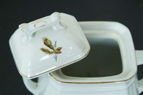 Antique Alfred Meakin Royal Ironstone China Moss Rose Tea Coffee