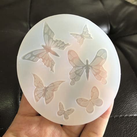 Butterfly Silicone Moldfondant Butterflies Silicone Etsy