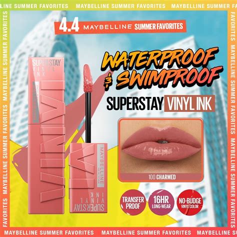 Maybelline Superstay Vinyl Ink Liquid Lipstick Nude Shock Long