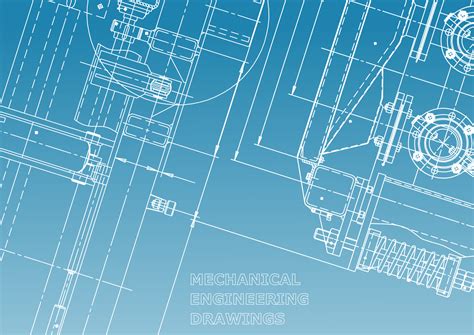 Computer Aided Design Systems Technical Illustrations Backgrounds