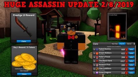 Clans New Map Prestigedaily Rewards Revamped Lobby Roblox