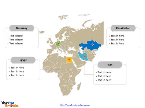 EMEA_Map_with_all_countries_two - Free PowerPoint Template