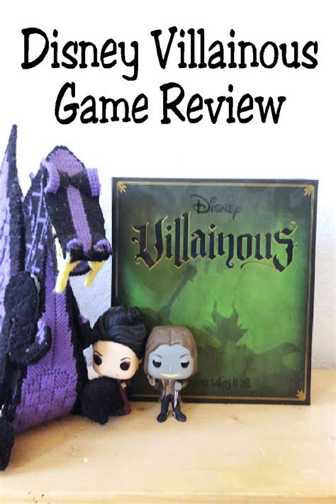 DIY Party Mom: Disney's Villainous Game Review