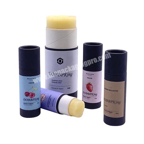 Factory Price Manufacturer Supplier G Cosmetic Paper Tube Lip Balm