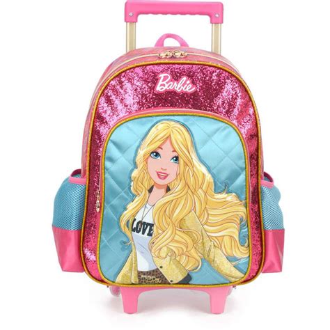 Mochila Barbie Luxcel 4 Bolsos IC34412BB 0100 Pink Submarino