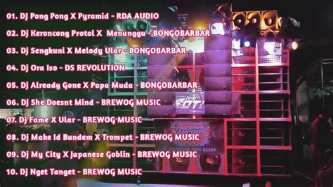 DJ PARGOY FULL ALBUM DJ KARNAVAL TERBARU BASS NGUK DERR YouTube