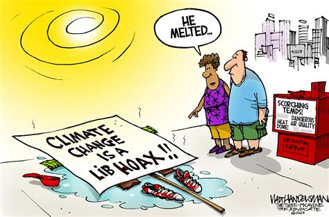 Scorching Cartoons About The Record Summer Heat The Week