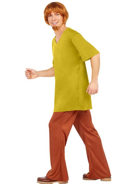 Jerry Leigh Scooby Doo Shaggy Costume For Adults Standard Size Includes A Green T Shirt And