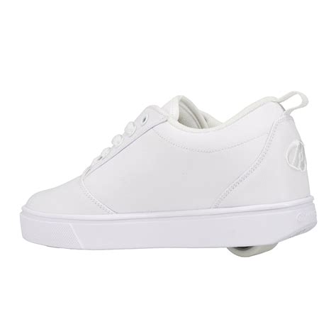 All White Heelys Pro 20