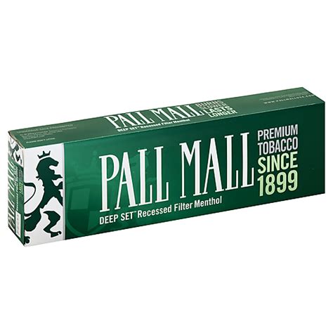 Pall Mall Deep Set Carton Cigarettes Market Basket