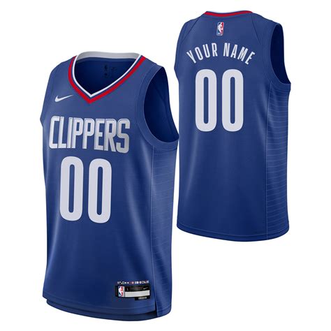 Shop Junior Los Angeles Clippers Blank Icon Swingman Replica Custom