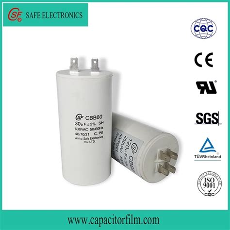 Cbb Ac Motor Run And Start Platstic Case Capacitor For Refrigerator